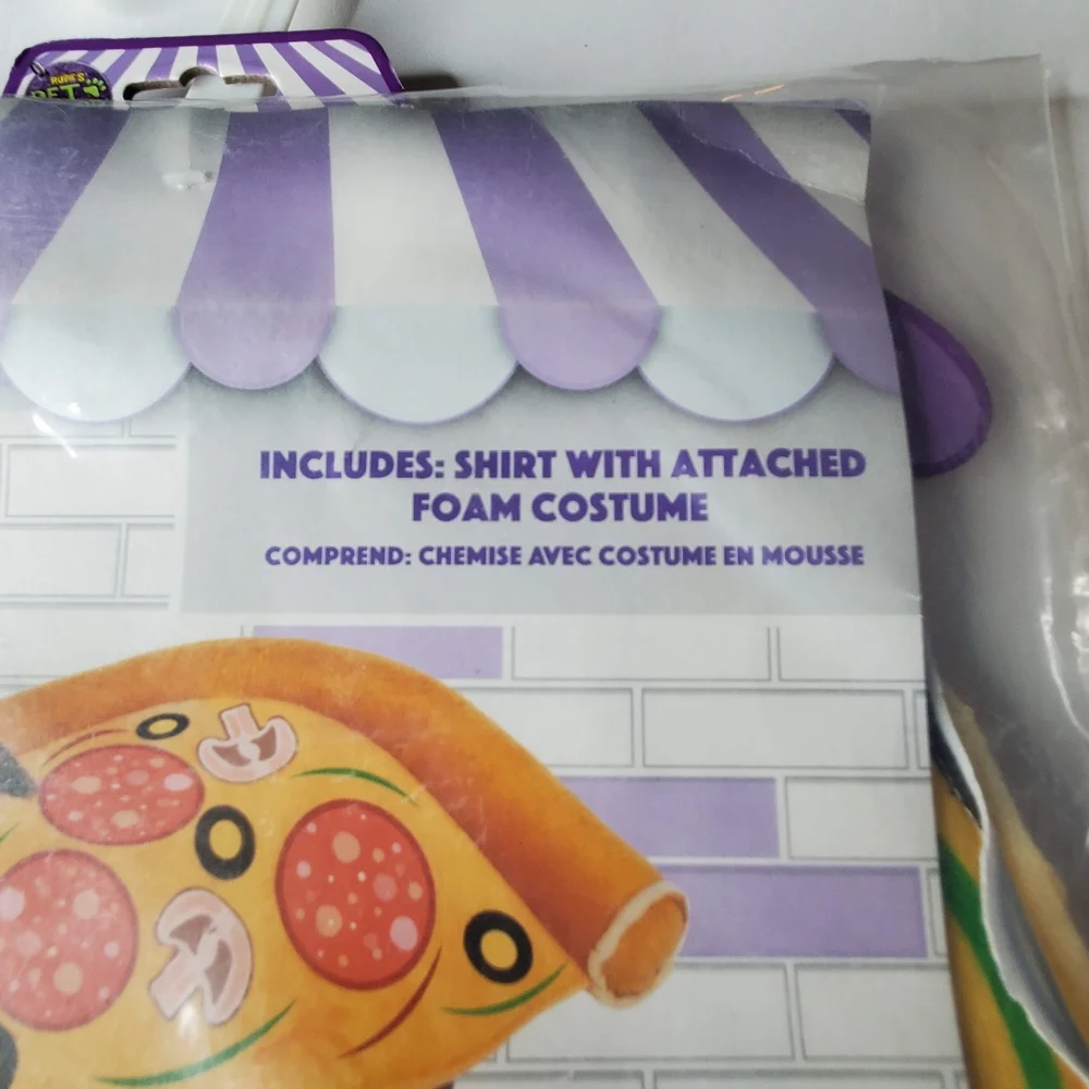 Rubie's Pet Shop Pizza Slice Halloween Dog Costume Small 17